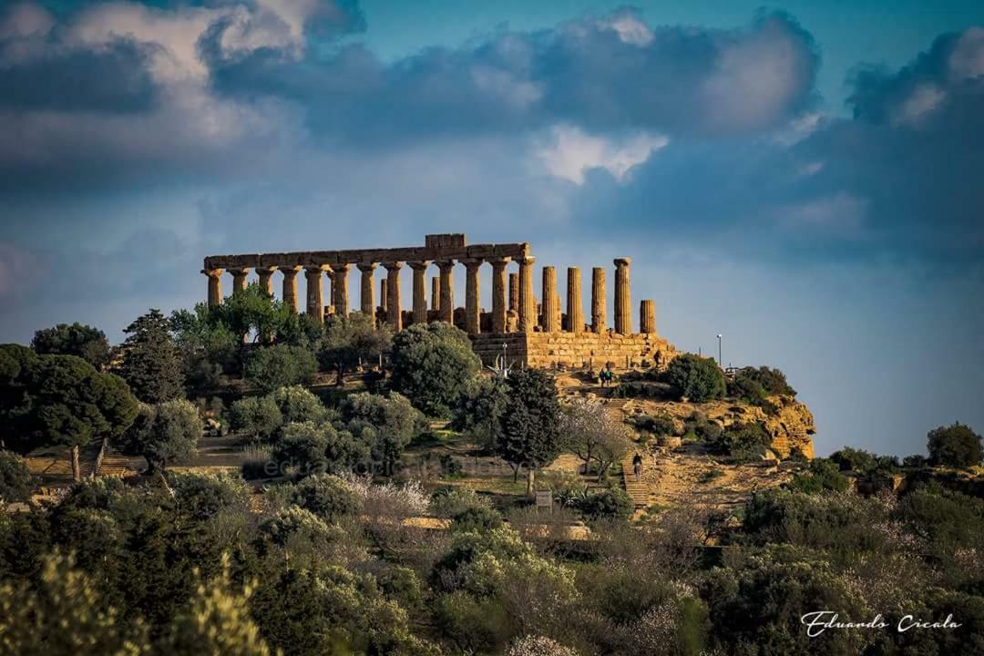 Grotta Dei Greci Villa Agrigento Bagian luar foto