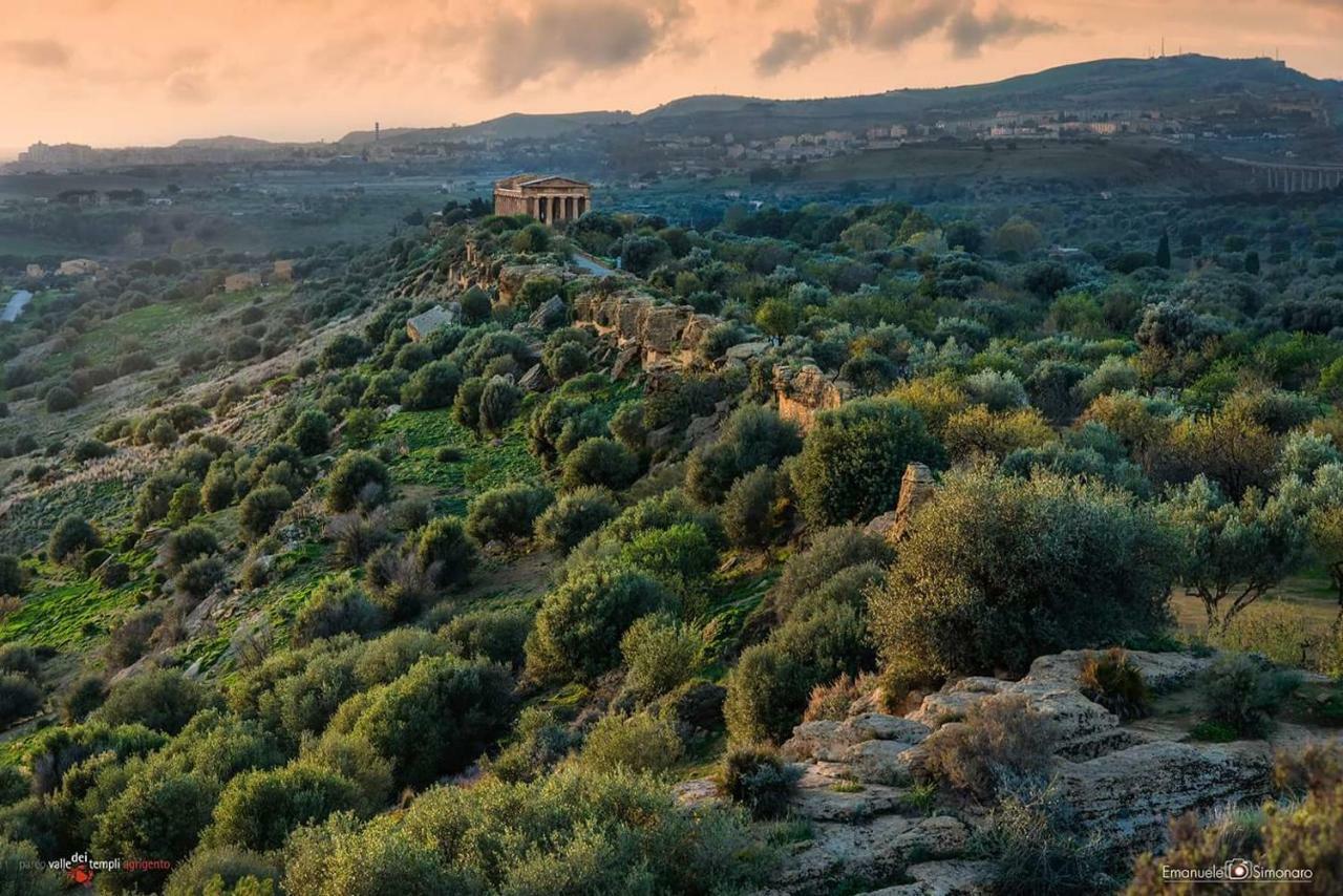 Grotta Dei Greci Villa Agrigento Bagian luar foto